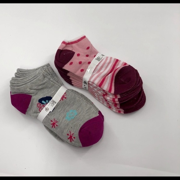 10. NWT Tutuanna Multiple Color Ankle Socks 10 Pair - Picture 2 of 3